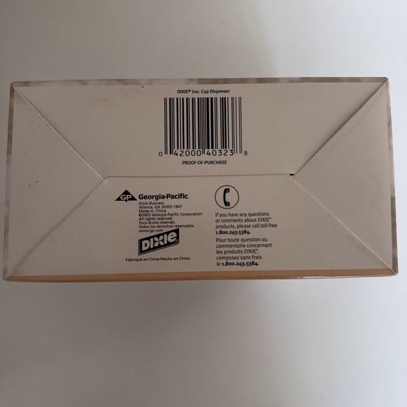 Dixie Cup Dispenser 3 oz Wall Mount or Counter Top Vintage 2003 Discontinued New - Picture 3 of 4